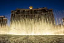 Bellagio in Las Vegas. Benjamin Hager Las Vegas Review-Journal @benjaminhphoto