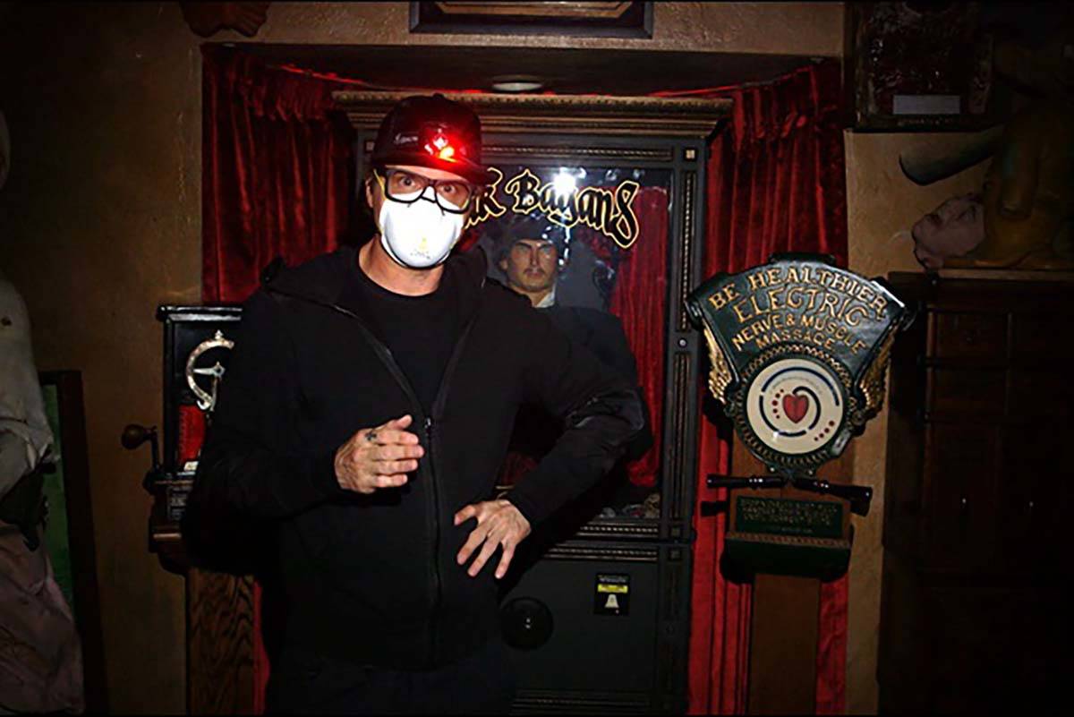 Zak Bagans quarantines himself along with his co-stars inside his Haunted Museum for a series o ...