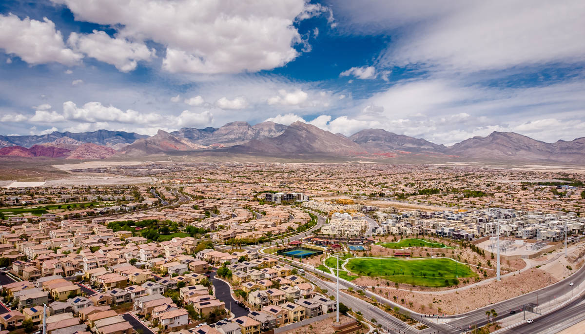 Summerlin offers more than 160 floor plans built by the nation’s top homebuilders. (Summerlin)