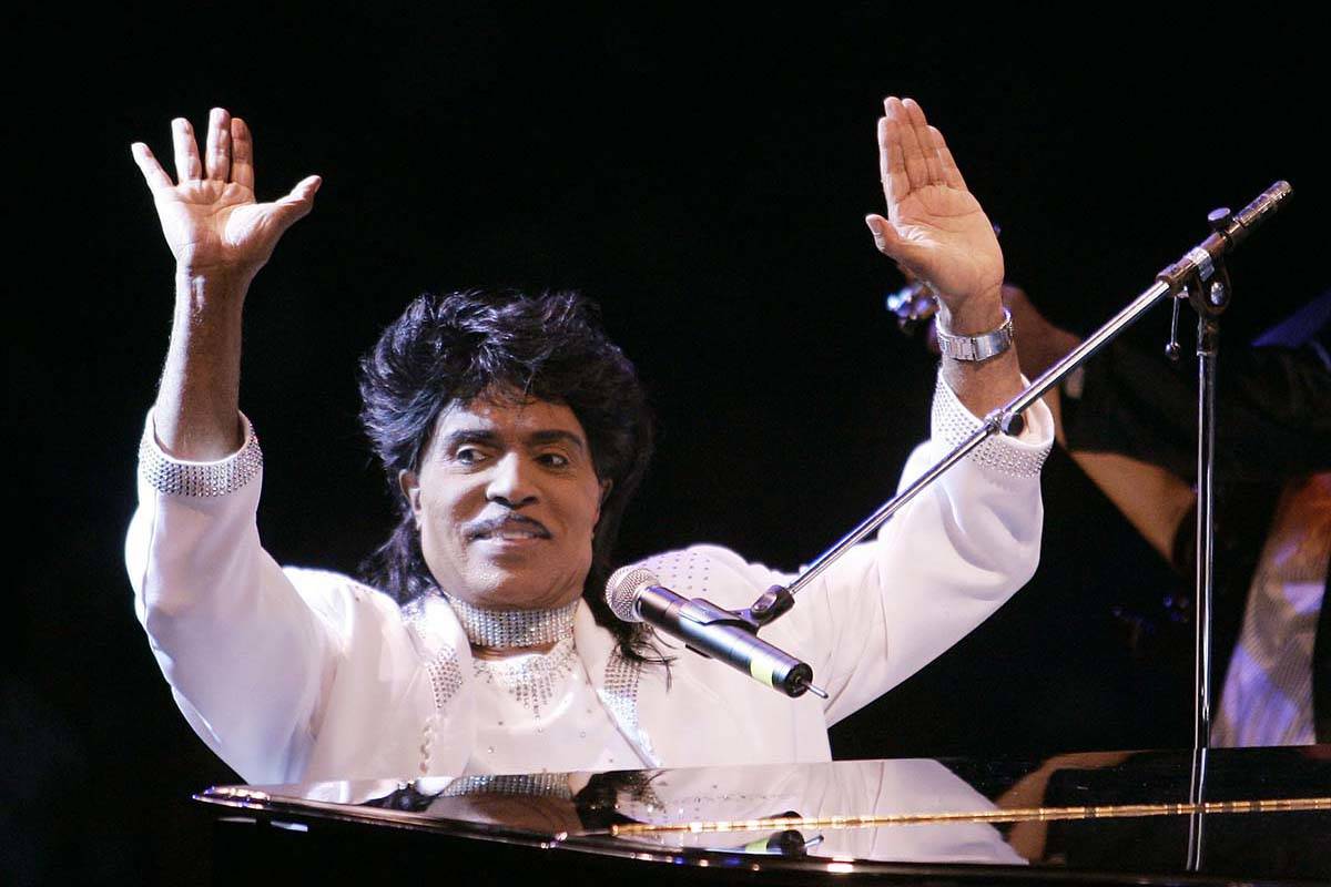 In this Aug. 19, 2004 file photo, Little Richard performs at Westbury Music Fair in Westbury, N ...