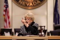 Las Vegas Mayor Carolyn Goodman. (Benjamin Hager/Las Vegas Review-Journal) @benjaminhphoto