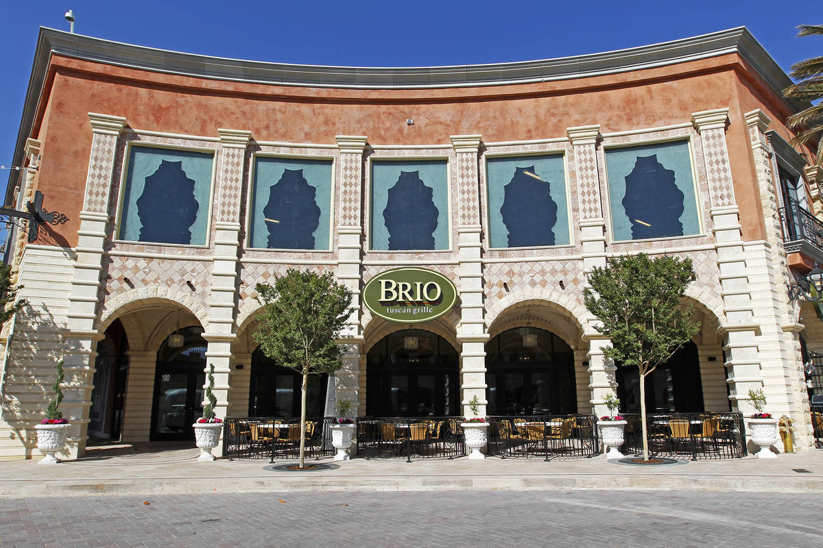 brio restaurant town square