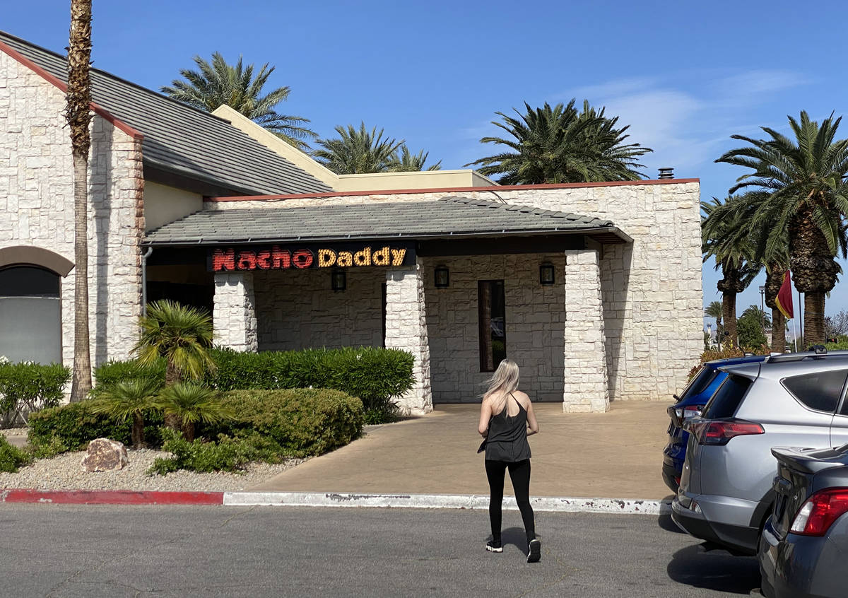Nacho Daddy on West Sahara in Las Vegas Tuesday, May 12, 2020. (K.M. Cannon/Las Vegas Review-Jo ...