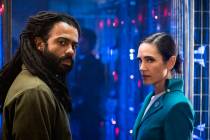 Daveed Diggs, Jennifer Connelly in Snowpiercer- Ep 101 8/28/18 ph: Justina Mintz SPS1_101_0828 ...