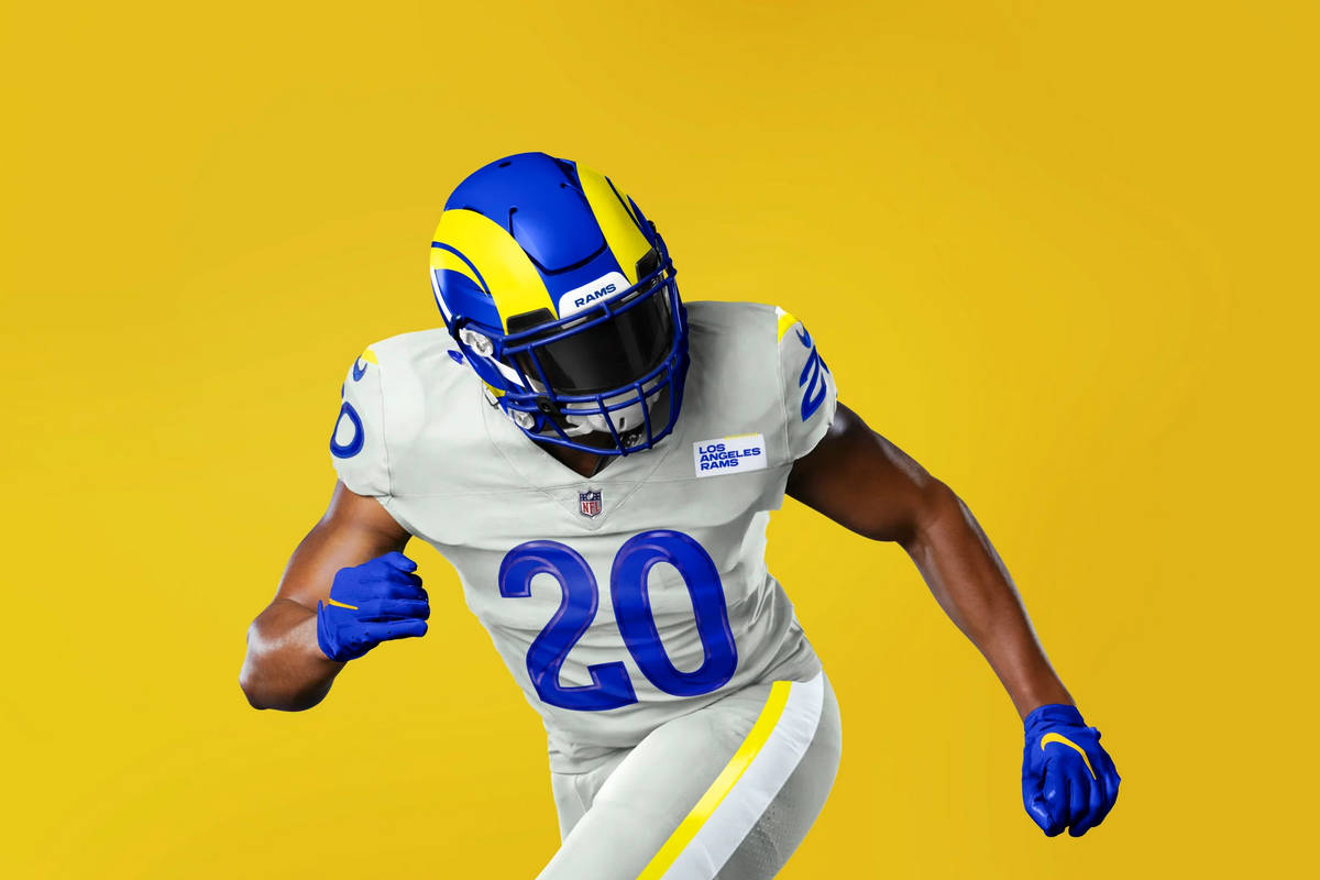LA Rams' new uniform (Screenshot/ramsnewlook.com)
