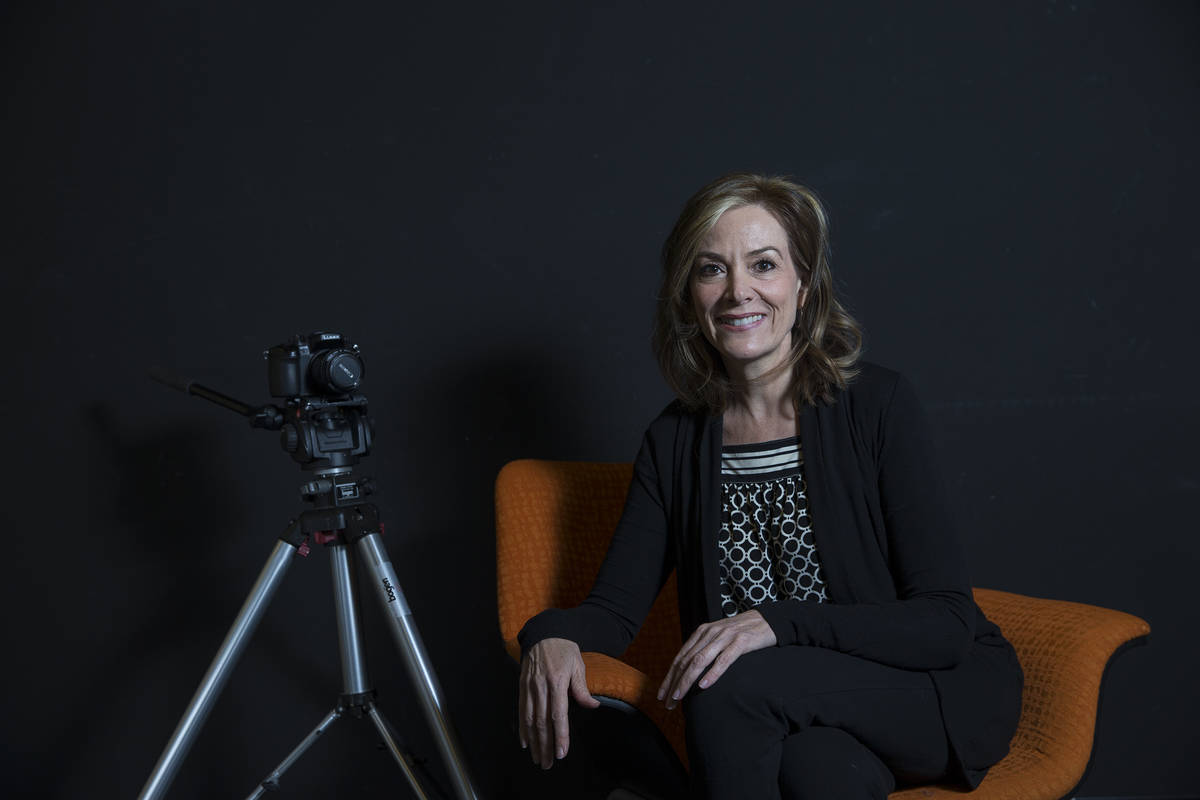 Nikki Corda, the executive director and founder of the Nevada Women's Film Festival, at Nevada ...