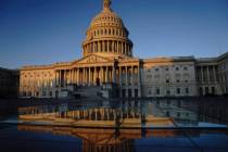 In a Jan. 21, 2020, file photo, the Capitol is seen at sunrise in Washington. Businesses are go ...