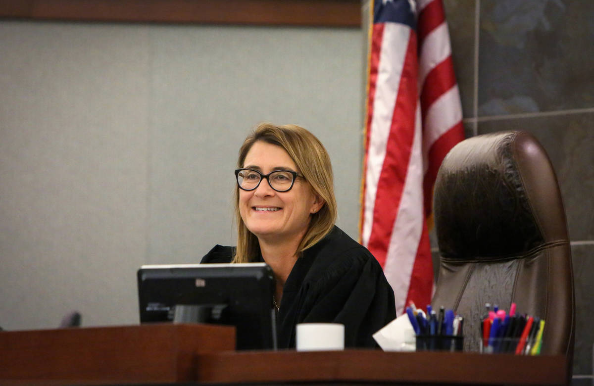 Las Vegas Judge Jennifer Togliatti appears headed toward Senate confirmation to be a federal ju ...