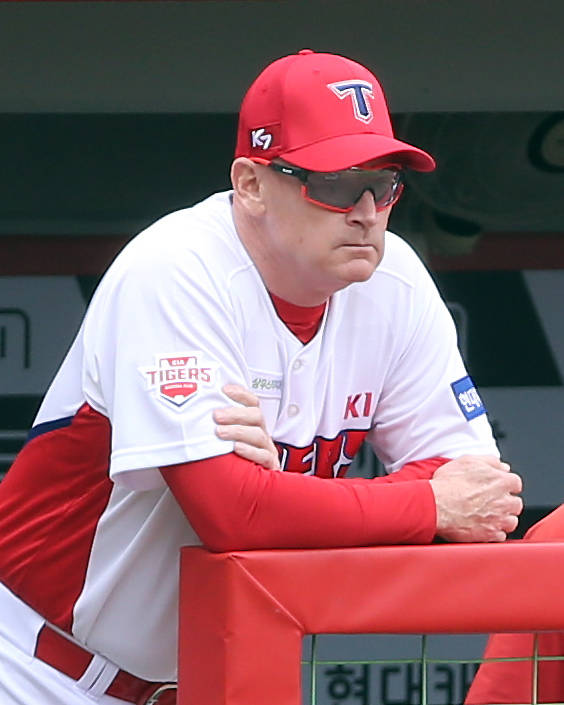 Former UNLV and major league standout Matt Williams manages the Kia Tigers in the Korean Baseba ...