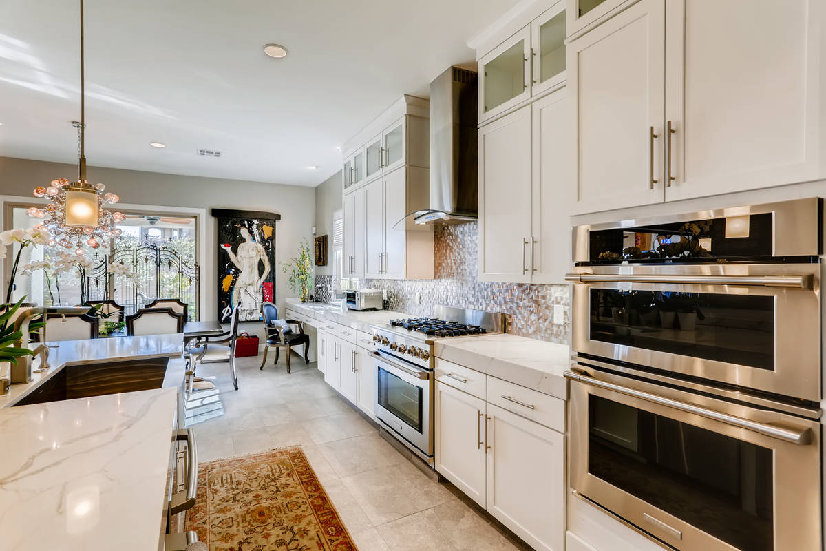 The kitchen has upgraded appliances. (Realty One Group)