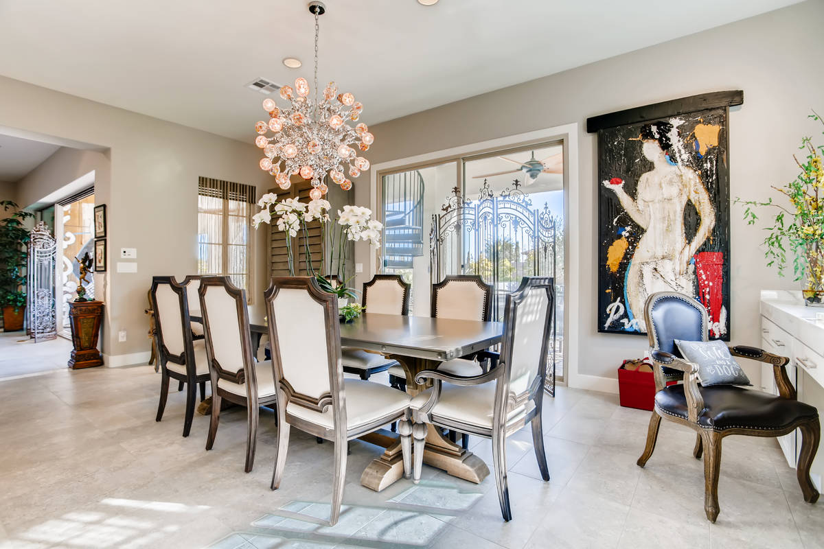 The 4,119-square-foot home features a large formal dining room. (Realty One Group)