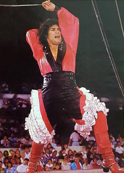 Luis A. Frias leads the Los Gauchos Latinos dance troupe, performing with the Ringling Brothers ...