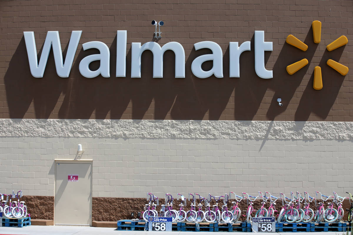 Walmart at 2310 E. Serene Ave. in Las Vegas. (K.M. Cannon Las Vegas Review-Journal)