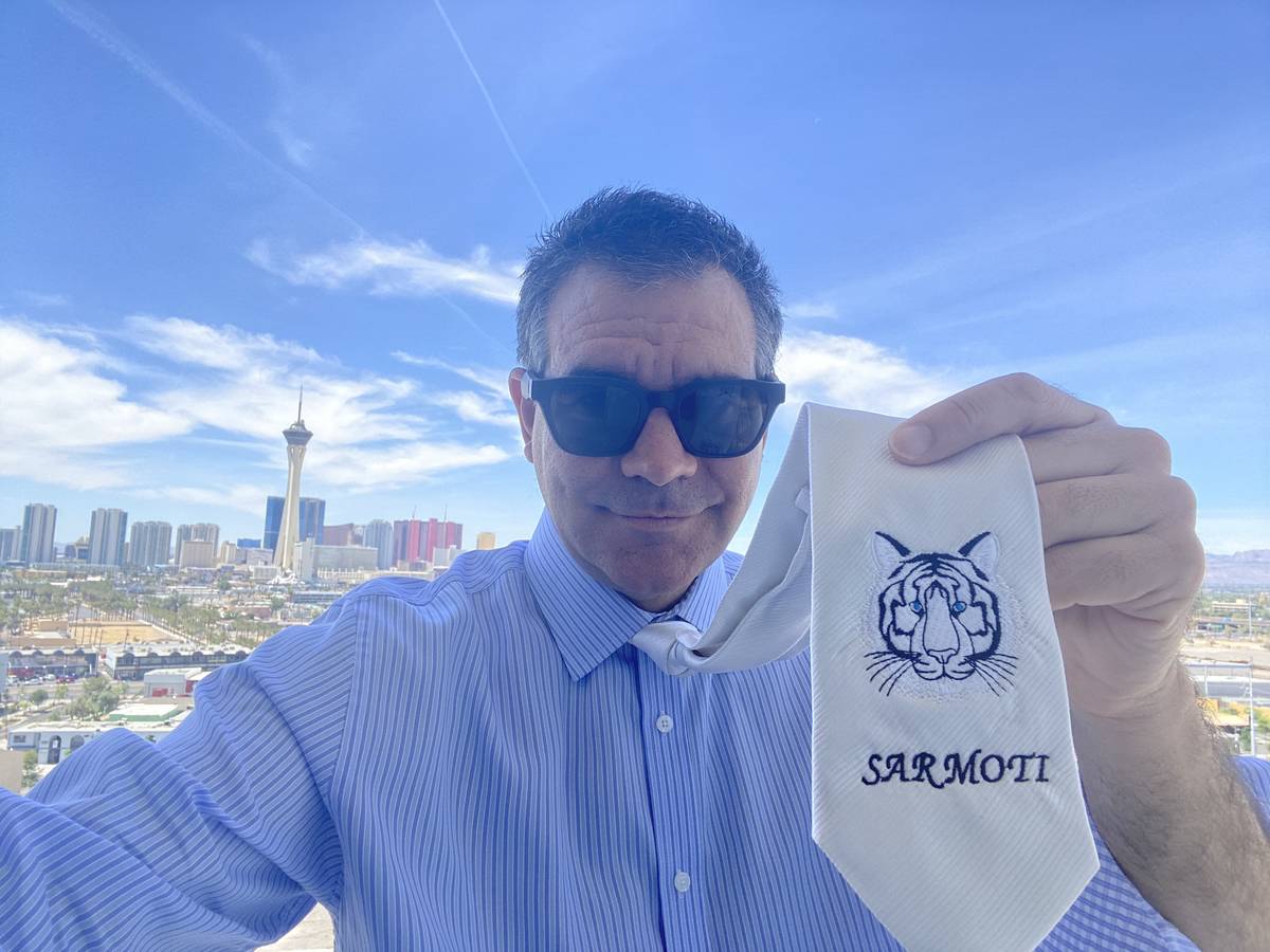 Roy Horn’s SARMOTI tie a Las Vegas keepsake Kats Entertainment