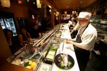 Blue Ribbon Sushi Bar & Grill at Red Rock Resort in Las Vegas, shown in this 2019 photo, will b ...