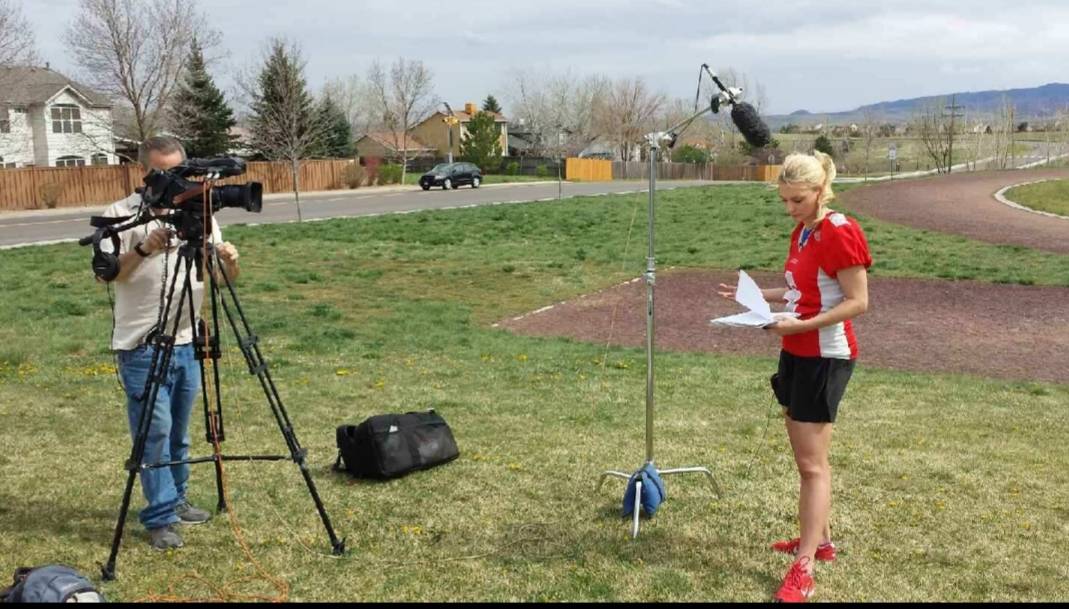 Former New Mexico kicker Katie Hnida is an advocate for sexual-assault victims. Photo courtesy ...