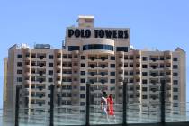 The exterior of Polo Towers at 3745 Las Vegas Blvd. South photographed on Wednesday, May 9, 201 ...