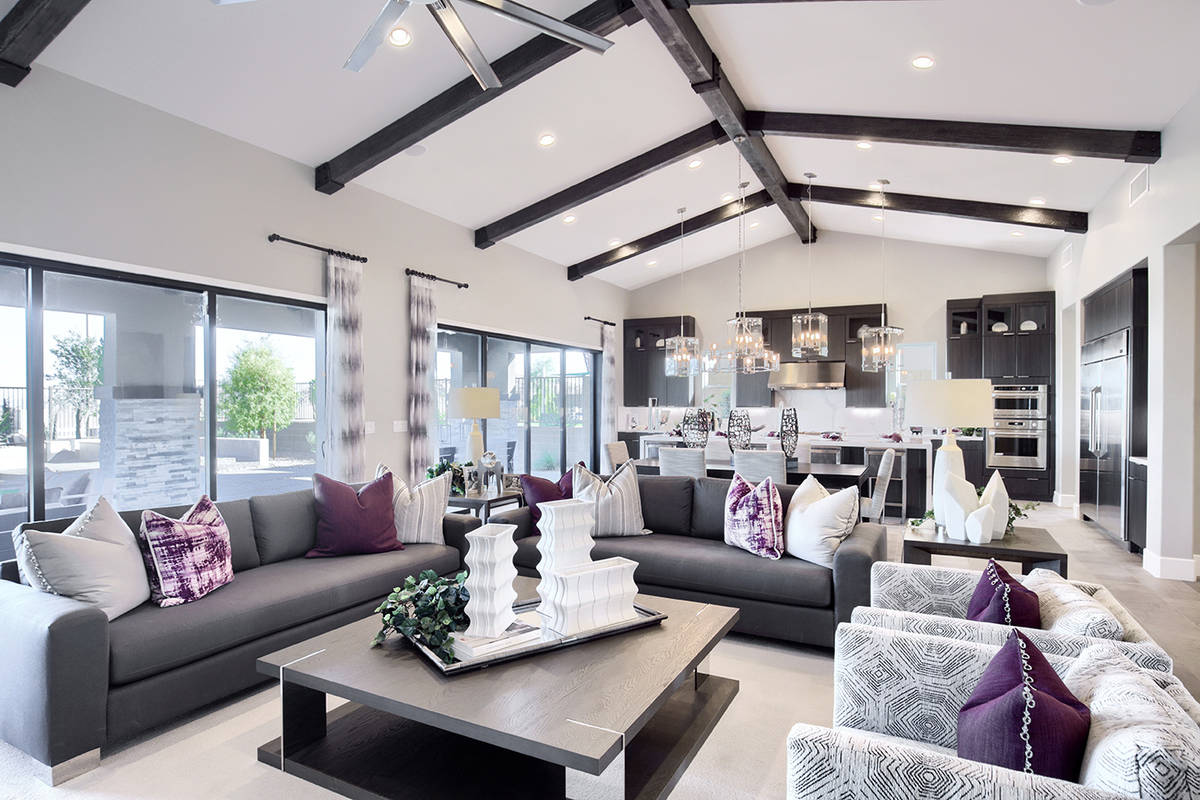 Summerlin luxury communities by Richmond American Homes continues to report sales during the cr ...
