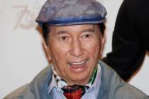Macao tycoon Stanley Ho poses during an event to celebrate the 70th anniversary of Hong Kong's ...
