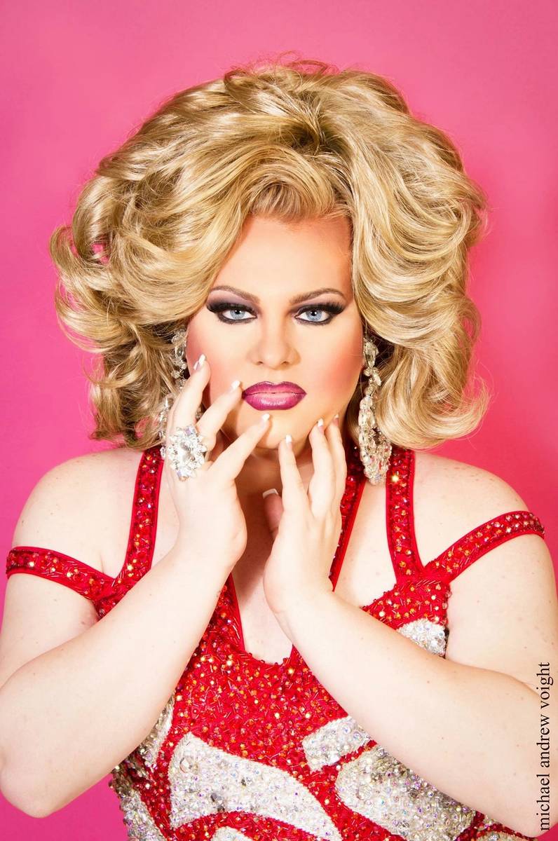 Rhyanne St. Marie of Drivein Drag Show. (DriveIn Drag Show) Las