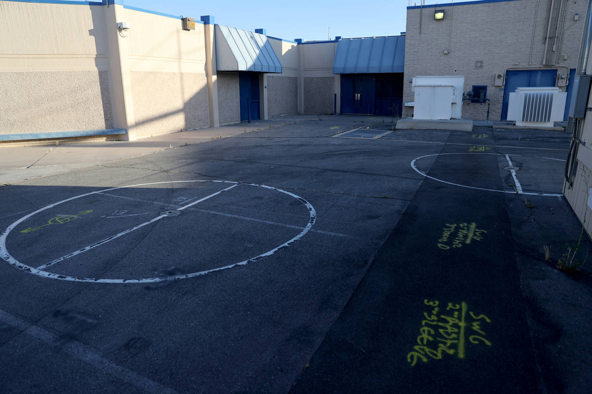 Ferron Elementary School in Las Vegas Wednesday, May 27, 2020. Clark County School District pla ...