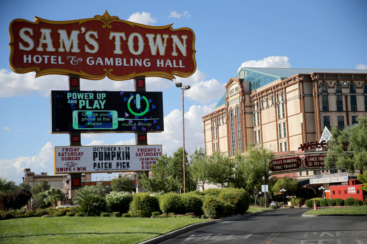 Sam's Town in Las Vegas (K.M. Cannon/Las Vegas Review-Journal) @KMCannonPhoto