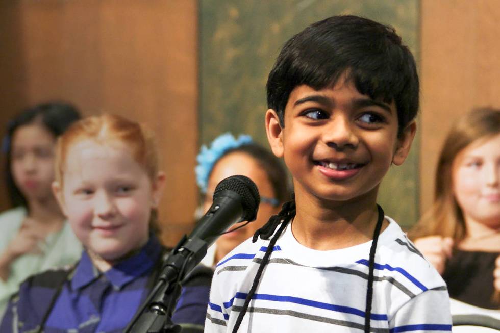 Akash in a scene from "Spelling the Dream" (Netflix)