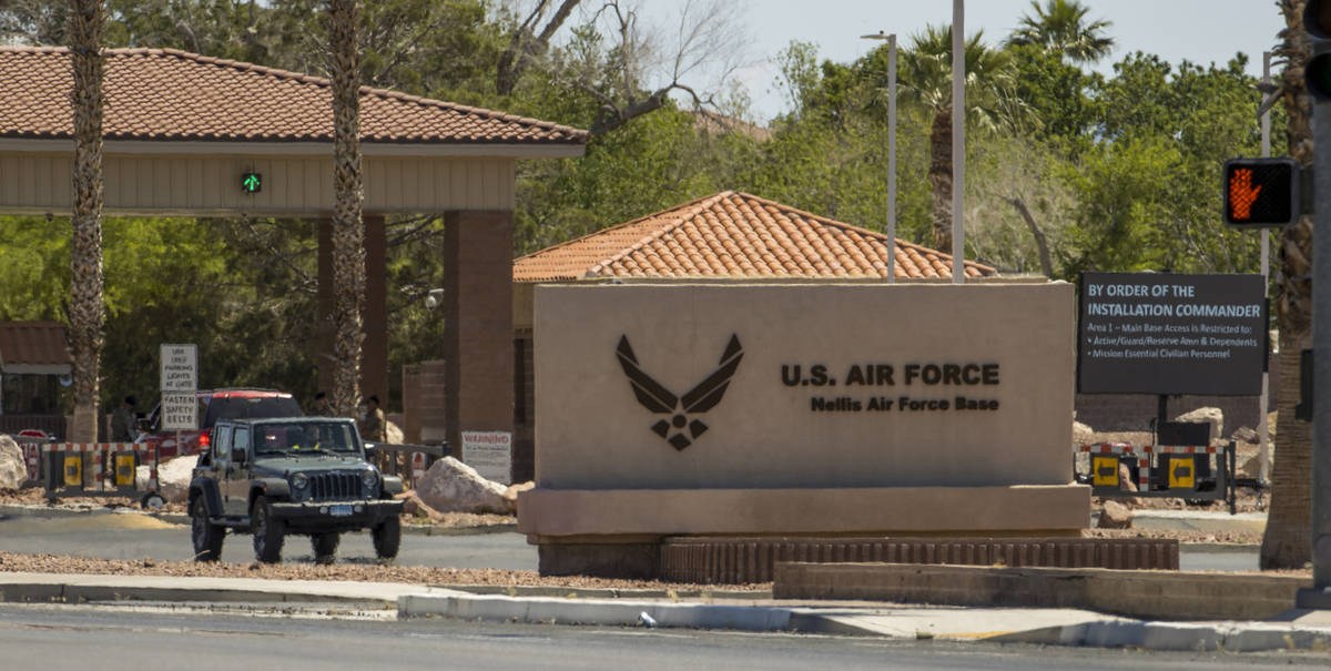 Nellis Air Force Base will enter the third phase of its reopening on Monday, June 1, 2020, allo ...