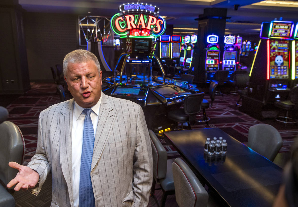 Owner Derek Stevens of the D Las Vegas talks about the changes being made as they prepare to op ...