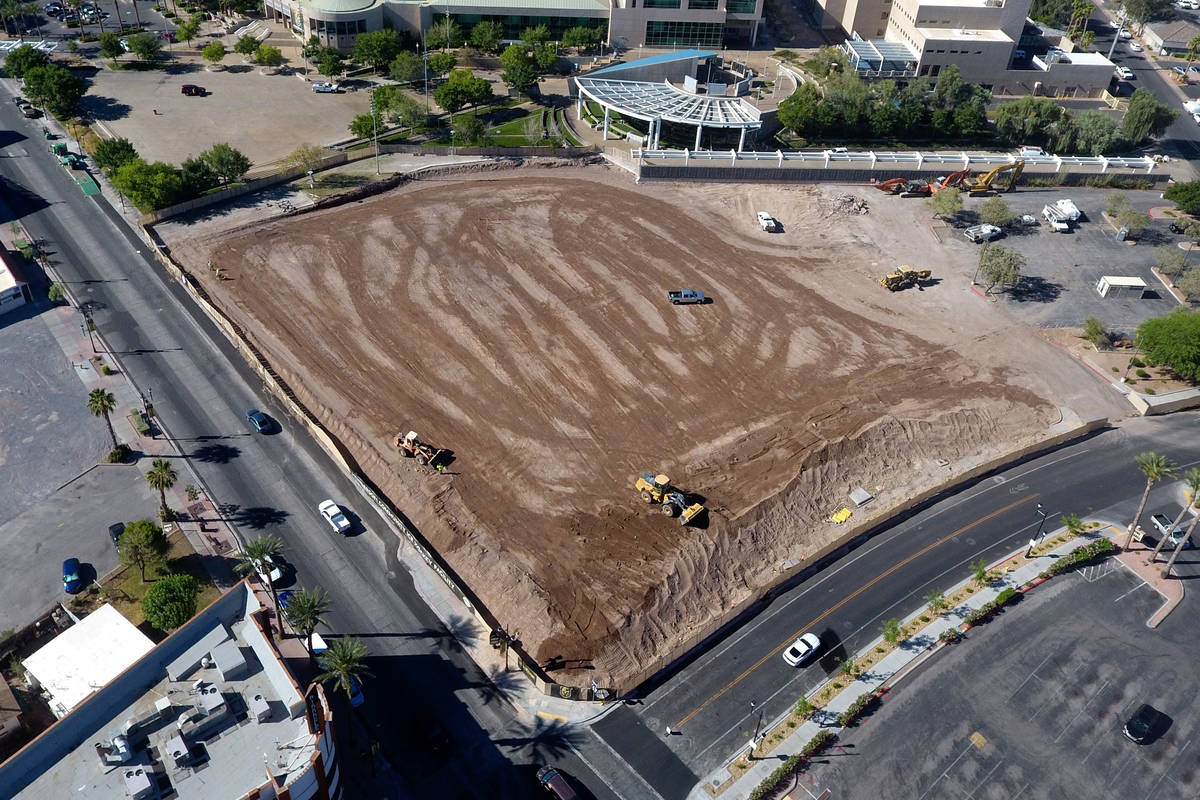 Site preparation begins for the new $25 million Henderson Community Ice Hockey Facility at the ...