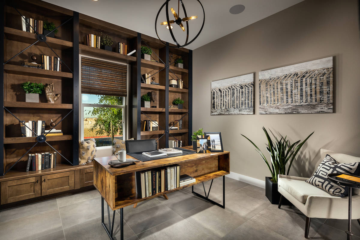 Toll Brothers Experts say the design of the home office will be a big consideration after the ...