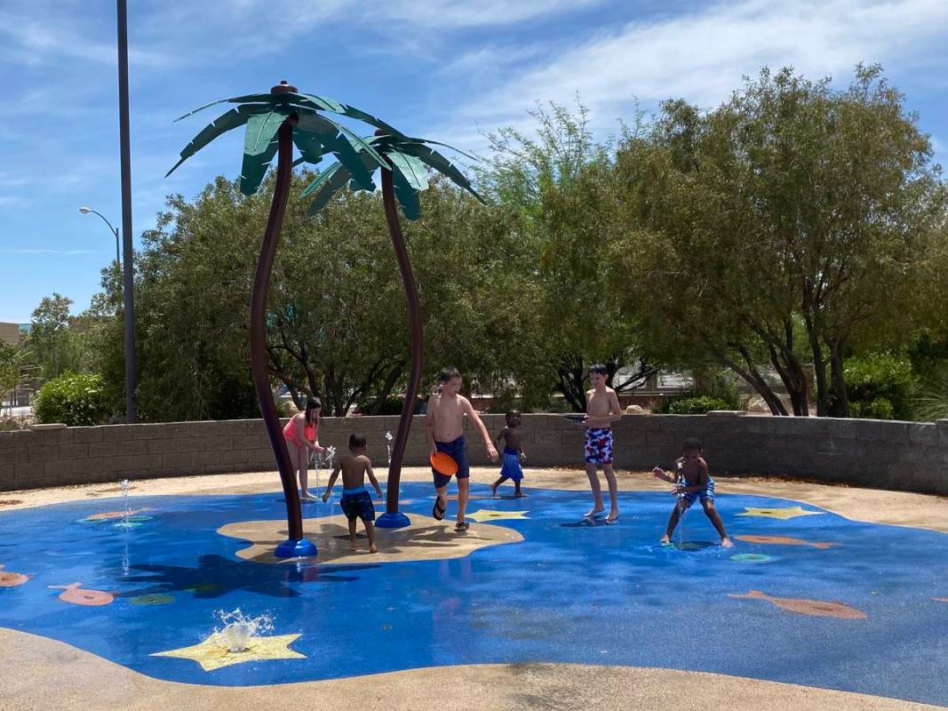 Splash pads, some pools, tattoo parlors reopen under Phase Two Las