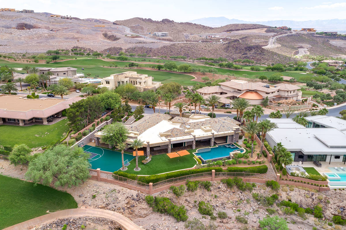 Ivan Sher Group This mansion at 1206 MacDonald Ranch measures 9,051 square feet and is listed ...