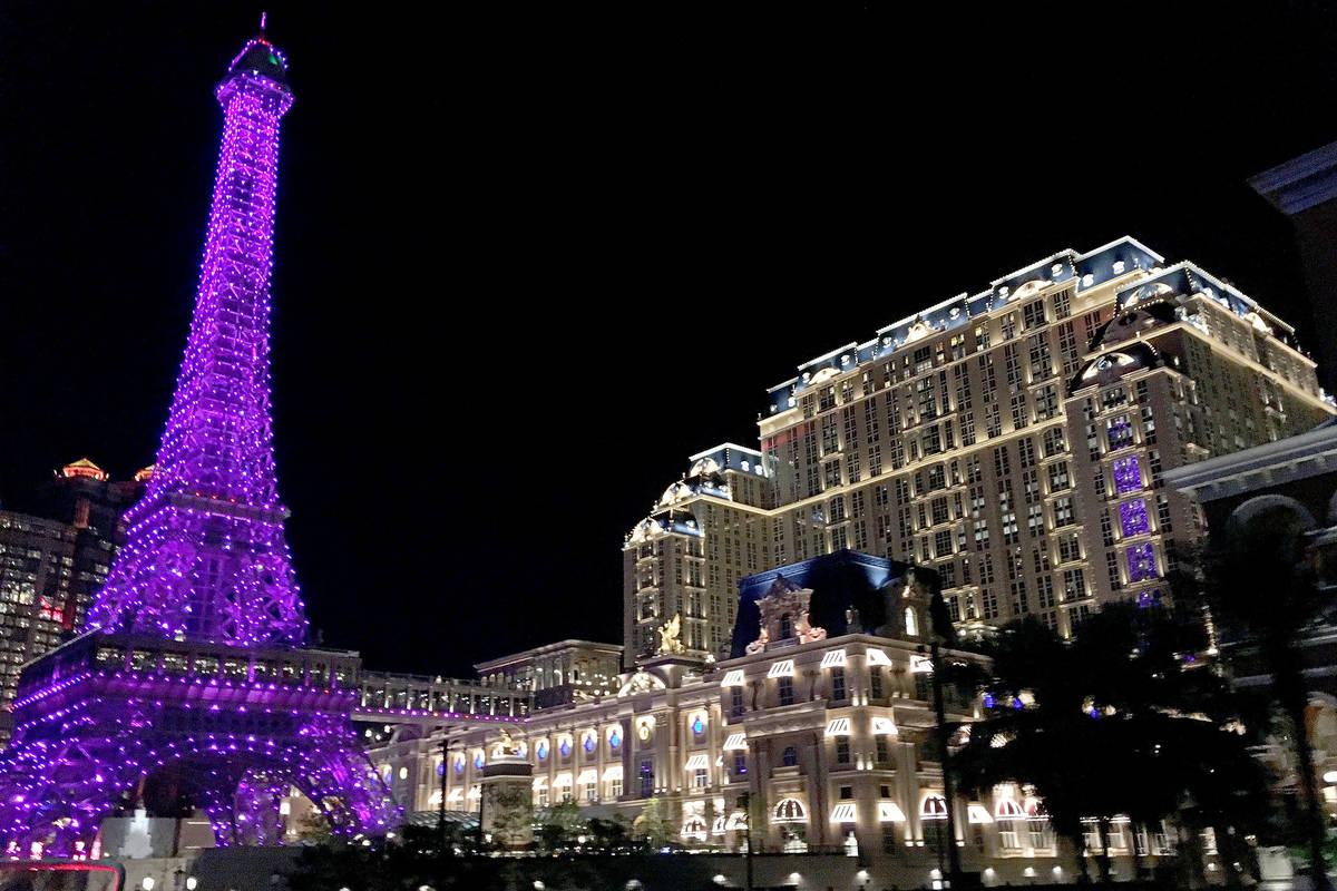 The Parisian Macao owned by Sands China Ltd., is seen in Macao, Friday, Jan. 12, 2018. (Chitose ...