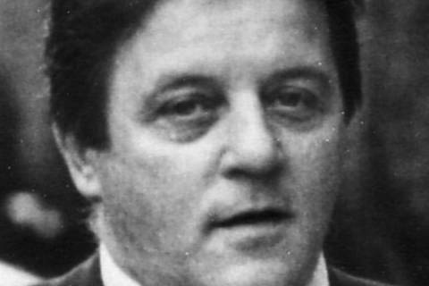 Anthony "the Ant" Spilotro at his racketeering trial in Las Vegas in 1986. (Las Vegas Review-Jo ...