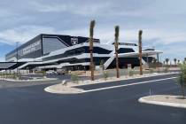 The Las Vegas Raiders Henderson team headquarters and practice facility on Monday, June, 1, 202 ...