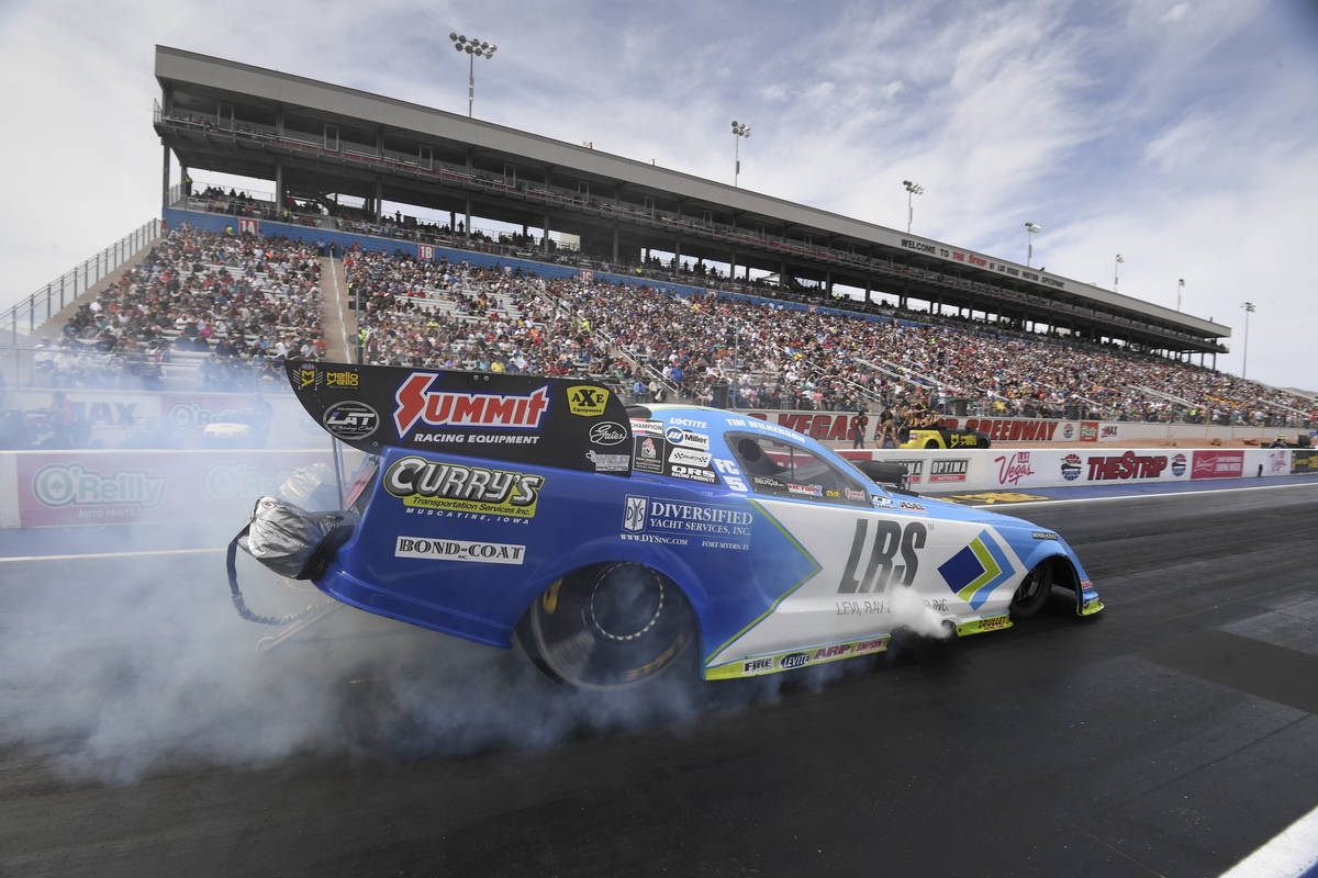 Tim Wilkerson picks up his first Funny Car No. 1 qualifier since Bristol 2017, Saturday, April ...