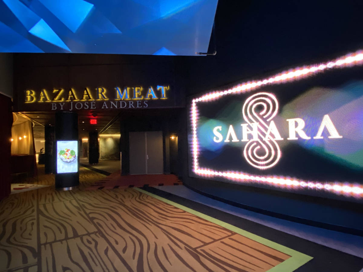 Bazaar Meat by Jose Andres at The Sahara. (Al Mancini)