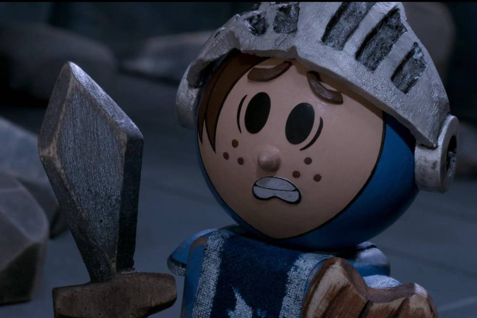 Patrick (voiced by Nicholas Hoult) in "Crossing Swords" (Sony)