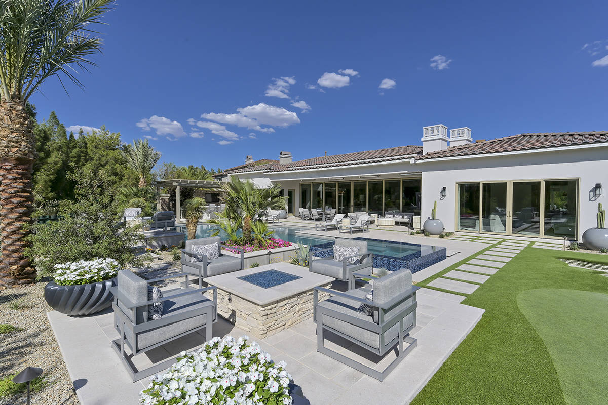 The home is in Southern Highlands. (Nartey/Wilner Group, Simply Vegas)