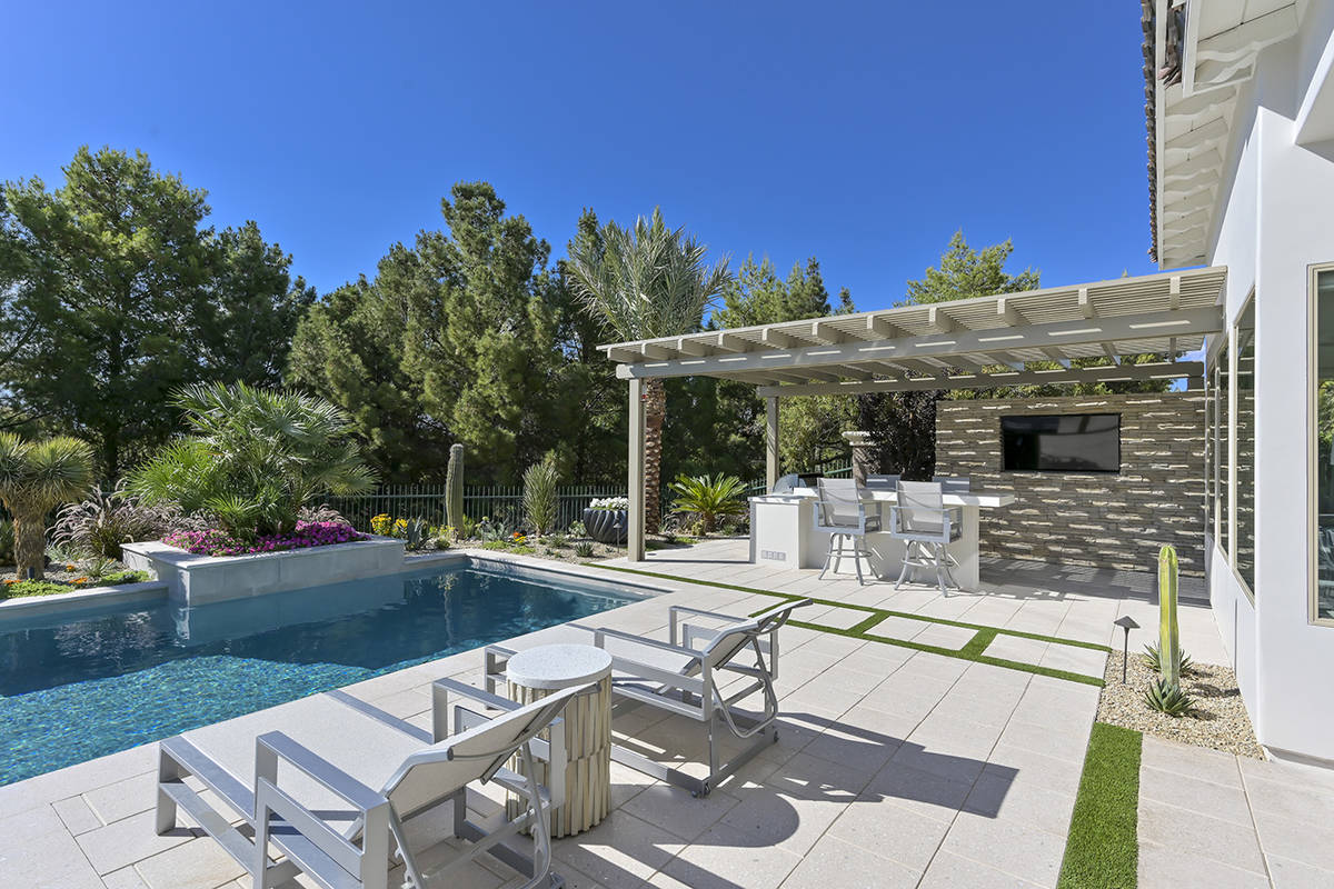 The home is in Southern Highlands. (Nartey/Wilner Group, Simply Vegas)