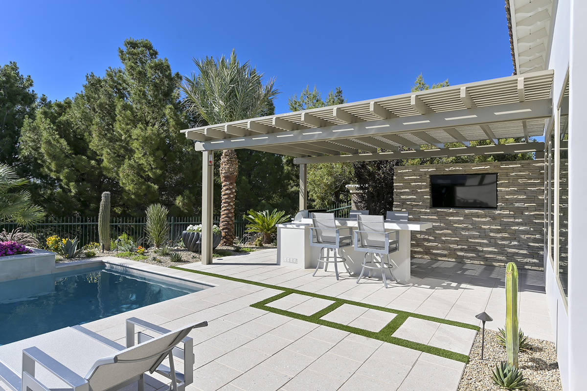 The home is in Southern Highlands. (Nartey/Wilner Group, Simply Vegas)