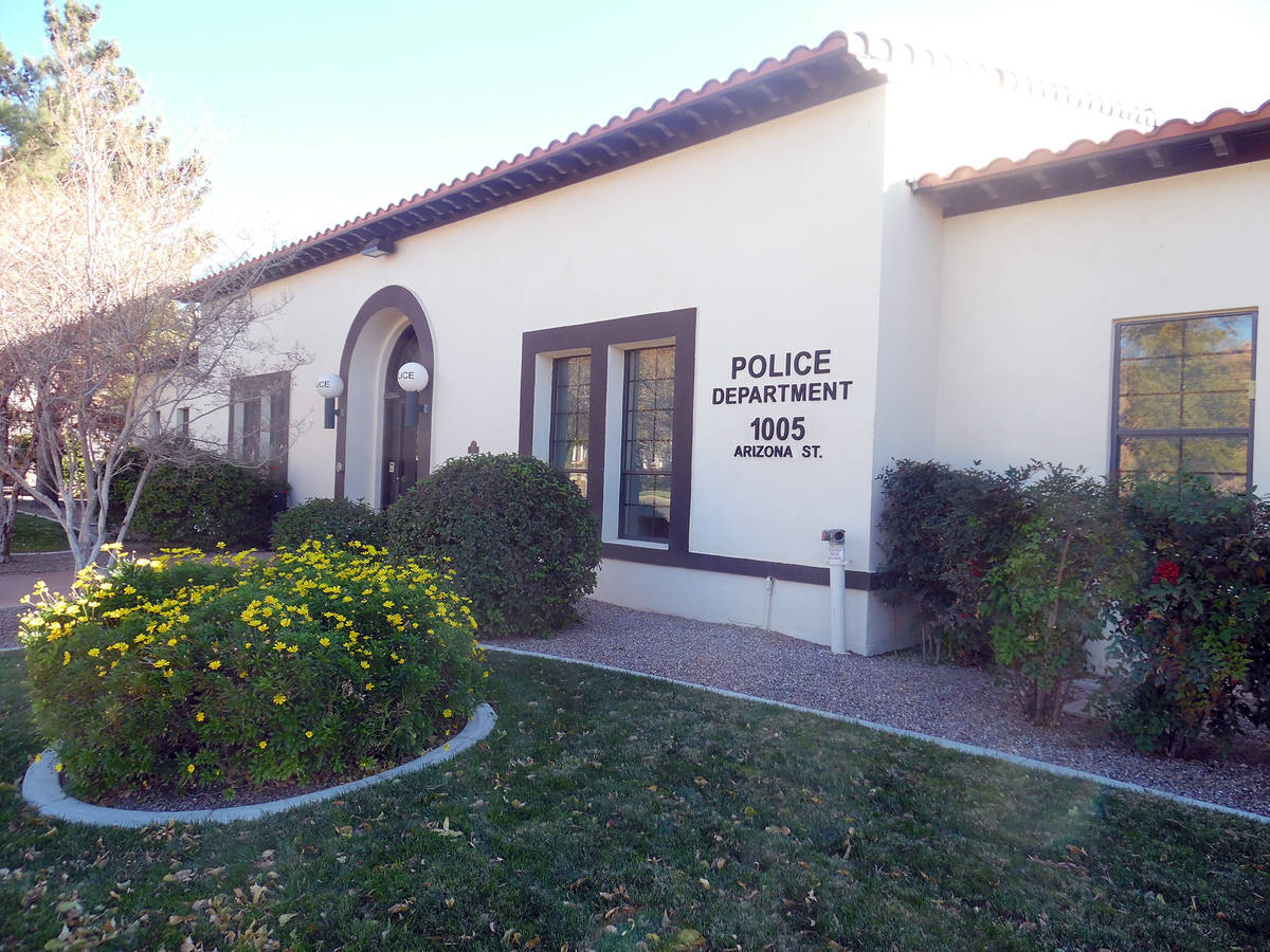 The Boulder City Police Department, 1005 Arizona St. (Las Vegas Review-Journal)