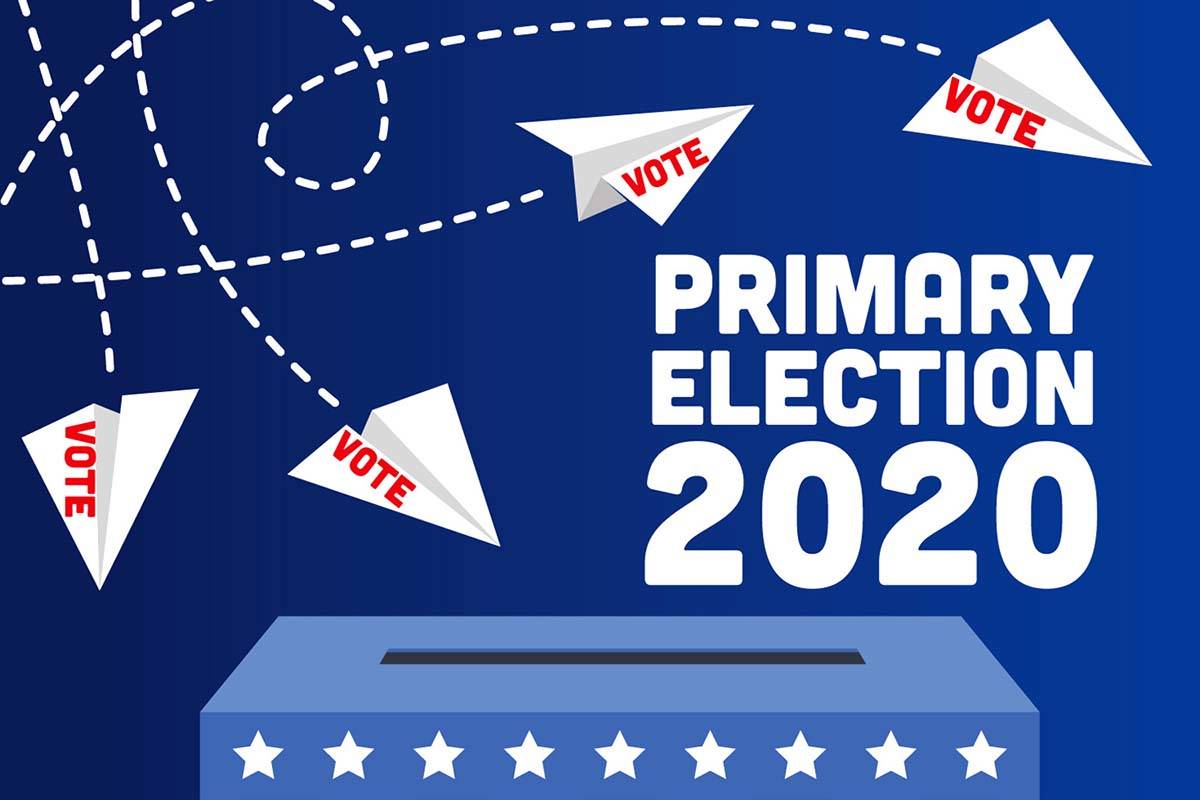 The 2020 primary election is Tuesday. (Heather Ruth/Pahrump Valley Times)