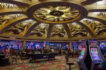 The casino floor at the Rampart Casino at JW Marriott on Friday, June 5, 2020. (Al Mancini Las ...
