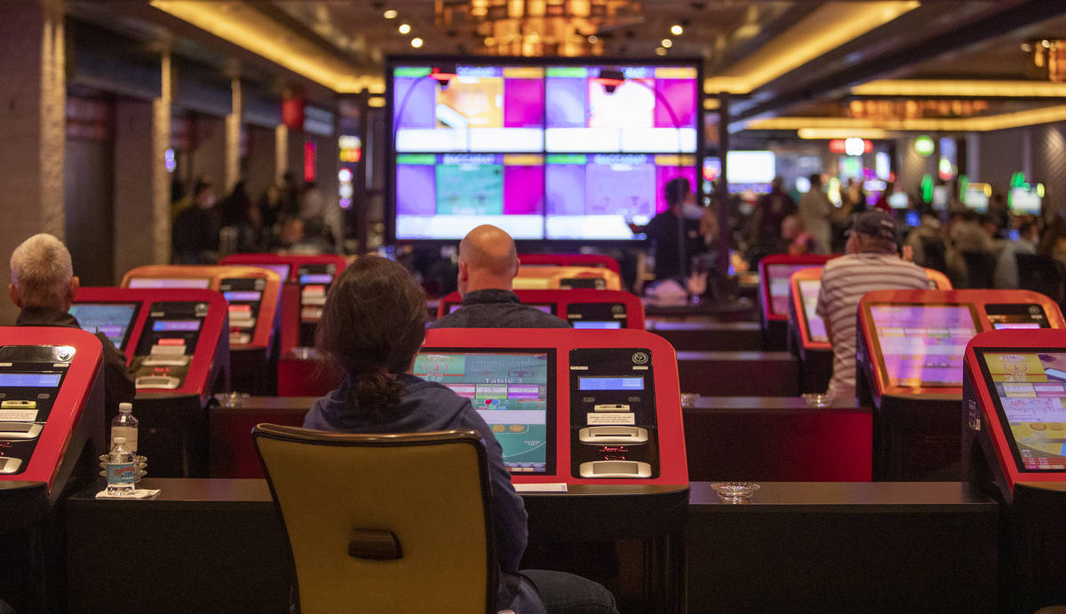 Electronic craps