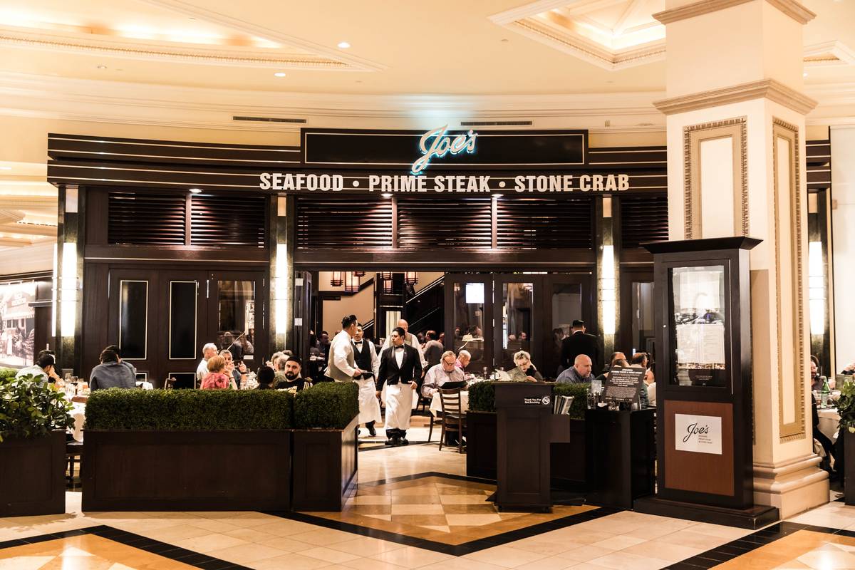 Joe's Seafood, Prime Steak & Stone Crab in the Forum Shops (Christina Slaton)