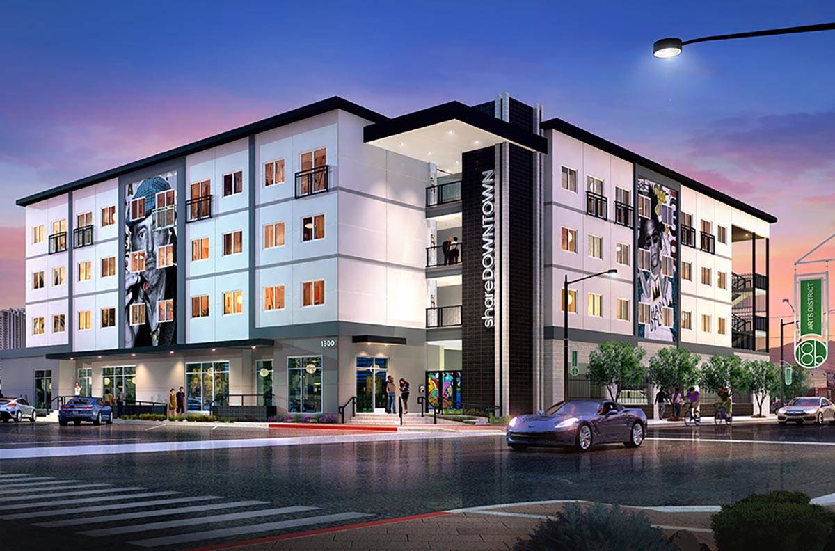 Apartment complex to open in Arts District Las Vegas