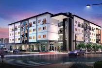 Downtown Las Vegas apartment complex, shareDOWNTOWN, will begin to lease its first units this m ...