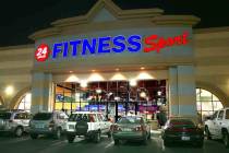 24 Hour Fitness center at Tropicana and Decatur is one of the eight gyms the company will not r ...